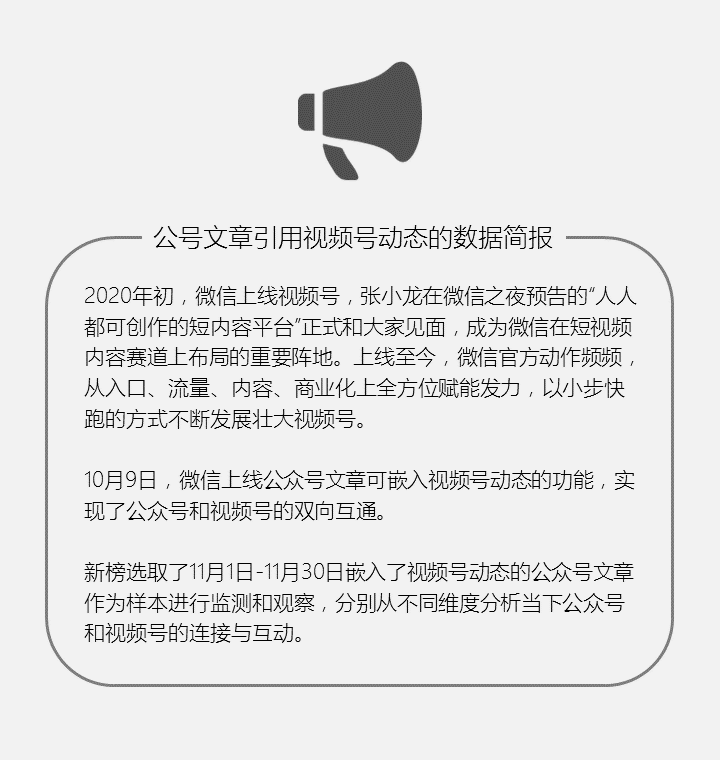 副业赚钱_公众号对视频号的引流效果如何？我们研究了22160个公众号 | 新榜数洞_副业教程