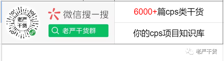 副业赚钱_7个能赚百万的私域CPS项目(老严)_副业教程