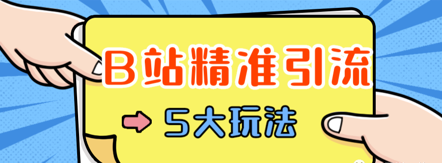 副业赚钱_B站，精准引流的5种玩法，你知道吗？_副业教程