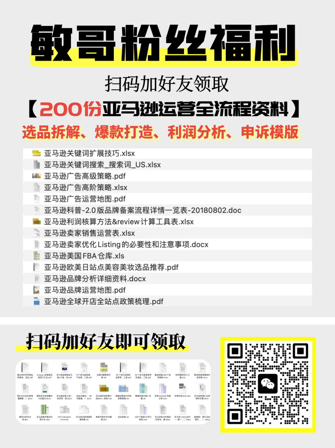 副业赚钱_200份亚马逊运营全流程文档，名额有限，速领！！！_副业教程