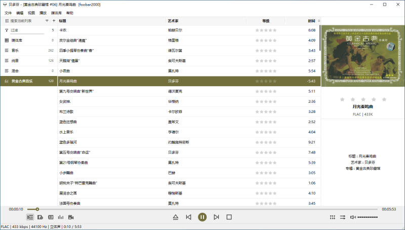 古典音乐 10CD | 黄金古典珍藏馆-咕噜噜柠檬网