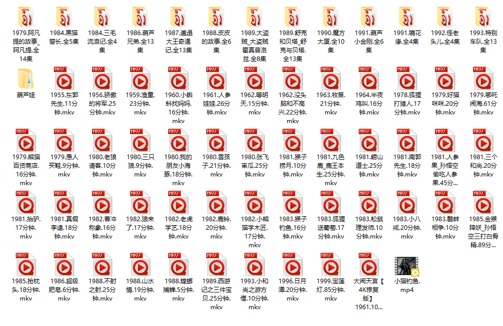 图片[4]-中国传统动画，上海美术电影制片厂的经典影片（67.1GB）-咕噜噜柠檬网