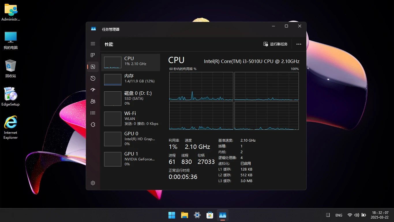 图片[4]-Windows 11 26100.3613 IoT 企业版 LTSC 24H2 适度 – 雨晨（2025.03.22）-咕噜噜柠檬网