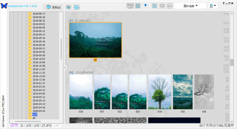 小巧精悍的数码照片浏览器 | bkViewer(v8.5d)-咕噜噜柠檬网