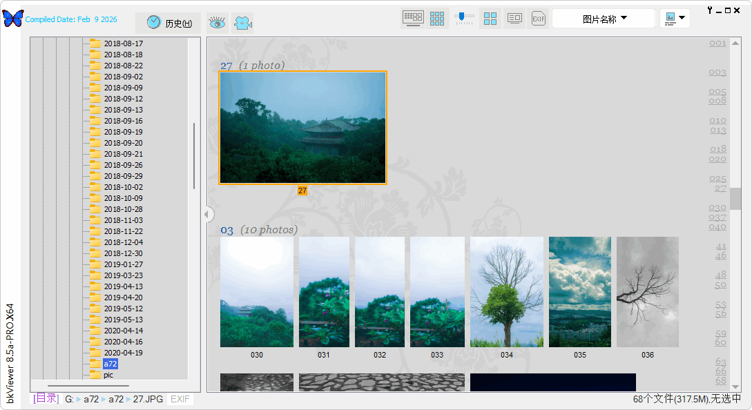 图片[1]-小巧精悍的数码照片浏览器 | bkViewer（v8.5d）-咕噜噜柠檬网