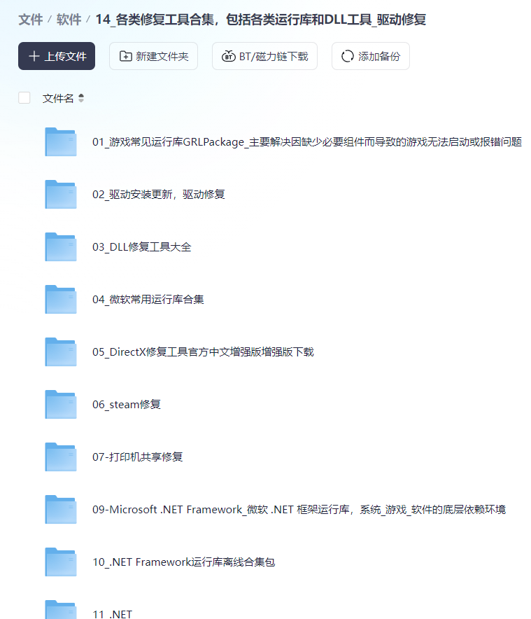 图片[1]-14_各类修复工具合集，包括各类运行库和DLL工具_驱动修复-咕噜噜柠檬网